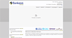 Desktop Screenshot of bankstonpartners.com