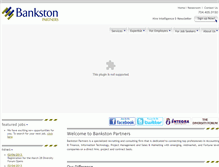 Tablet Screenshot of bankstonpartners.com